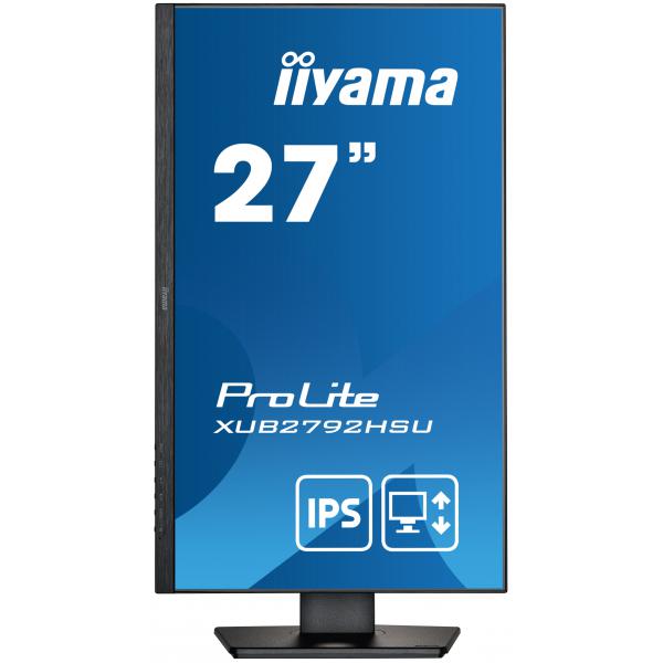 Iiyama ProLite XUB2792HSU-B5 LED display 68,6 cm [27] 1920 x 1080 Pixel Full HD Nero (iiyama ProLite XUB2792HSU-B5 LED display 68.6 cm [27'] 1920 x 1080 pixels Full HD Black)Iiyama4948570121298XUB2792HSU-B5