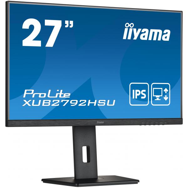 Iiyama ProLite XUB2792HSU-B5 LED display 68,6 cm [27] 1920 x 1080 Pixel Full HD Nero (iiyama ProLite XUB2792HSU-B5 LED display 68.6 cm [27'] 1920 x 1080 pixels Full HD Black)Iiyama4948570121298XUB2792HSU-B5