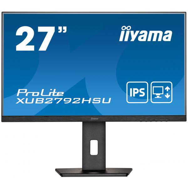 Iiyama ProLite XUB2792HSU-B5 LED display 68,6 cm [27] 1920 x 1080 Pixel Full HD Nero (iiyama ProLite XUB2792HSU-B5 LED display 68.6 cm [27'] 1920 x 1080 pixels Full HD Black)Iiyama4948570121298XUB2792HSU-B5