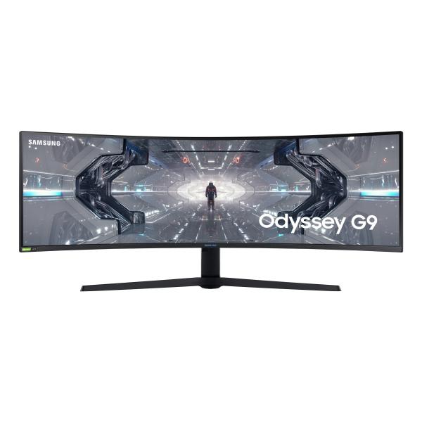 Samsung Odyssey Monitor Gaming G9 da 49'' Dual QHD Curvo (Odyssey C49G95Tssp 124.5 Cm - [49] 5120 X 1440 Pixels Quad - Hd Led Black - Warranty: 12M)
