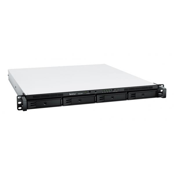 Synology RackStation RS822RP+ NAS Rack [1U] Collegamento ethernet LAN Grigio V1500B (Synology RS822RP+ 72TB [Synology HAT53] 4 bay rackmount NAS; ideal for data backup; sharing; and synchronisation. Its small size; stable performance; and storage sca...