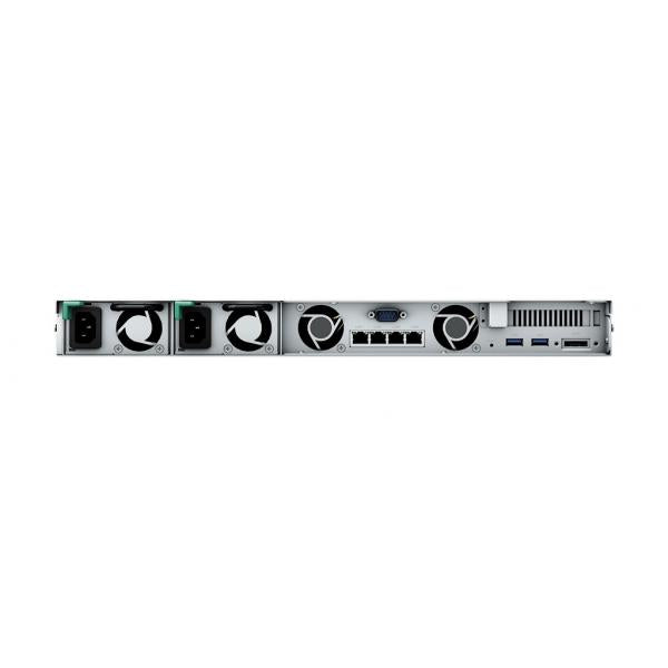 Synology RackStation RS822RP+ NAS Rack [1U] Collegamento ethernet LAN Grigio V1500B (Synology RS822RP+ 72TB [Synology HAT53] 4 bay rackmount NAS; ideal for data backup; sharing; and synchronisation. Its small size; stable performance; and storage sca...