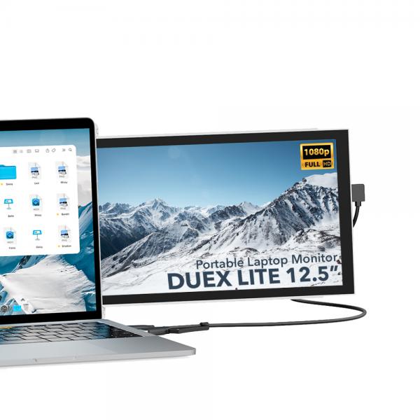 Mobile Pixels DUEX Lite Monitor PC 31,8 cm [12.5] 1920 x 1080 Pixel Full HD LCD Grigio (Mobile Pixels Duex Lite Grey)