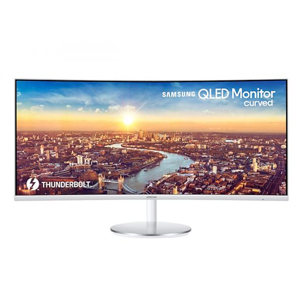 Samsung LC34J791WTPXXU Monitor PC 86,4 cm [34] 3440 x 1440 Pixel 4K Ultra HD LED Grigio (SAMSUNG 34IN CJ791 CURVED MONITOR)