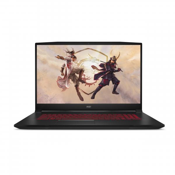 MSI Gaming Katana GF76 12UGSZOK Computer portatile 43,9 cm [17.3] Full HD Intel Core i7 i7-12650H 16 GB DDR5-SDRAM 1 TB SSD NVIDIA GeForce RTX 3070 Ti Wi-Fi 6 [802.11ax] Windows 11 Home Nero (Katana GF76 12UGSZOK-642UK) - Versione UK