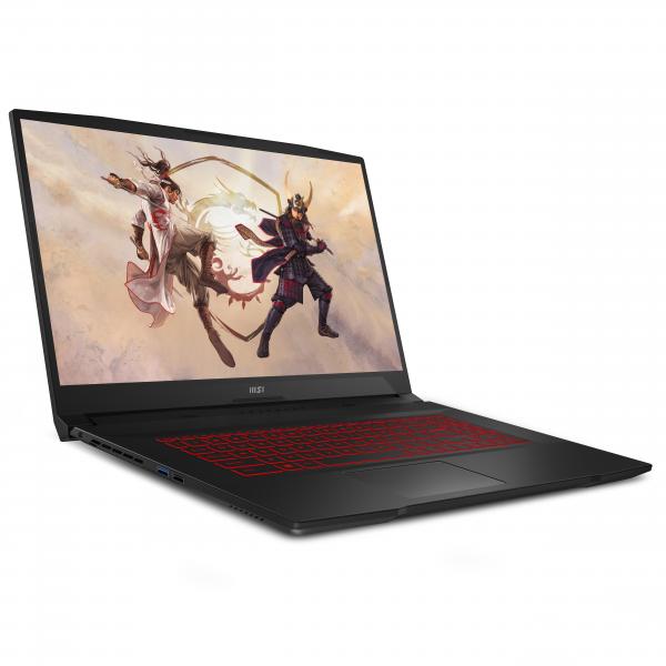 MSI Gaming Katana GF76 12UGSZOK Computer portatile 43,9 cm [17.3] Full HD Intel Core i7 i7-12650H 16 GB DDR5-SDRAM 1 TB SSD NVIDIA GeForce RTX 3070 Ti Wi-Fi 6 [802.11ax] Windows 11 Home Nero (Katana GF76 12UGSZOK-642UK) - Versione UK