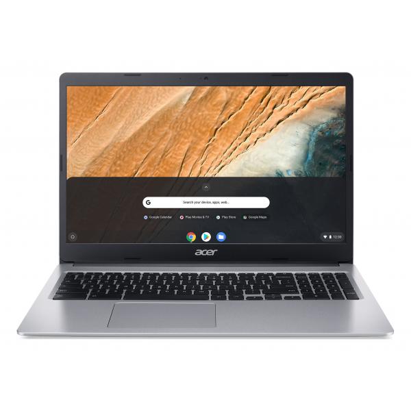 Acer Chromebook CB315-3H-C0AY 39,6 cm [15.6] Full HD Intel Celeron N N4120 4 GB LPDDR4-SDRAM 128 GB eMMC Wi-Fi 5 [802.11ac] ChromeOS Argento (CB315-3H-C0AY N4120 - 15.6IN 4GB 128 GB CHROME OS) - Versione Tedesca