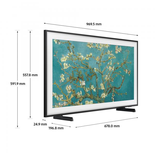 Samsung The Frame QE43LS03BGUXXU TV 109,2 cm [43] 4K Ultra HD Smart TV Wi-Fi (43 INCH The Frame QLED Powered by Quantum Dot Art Mode Matte Display Modern Frame Design Dolby Atmos Dual LED Quantum Processor 4K Slim)Samsung8806094926651QE43LS03BGUXXU