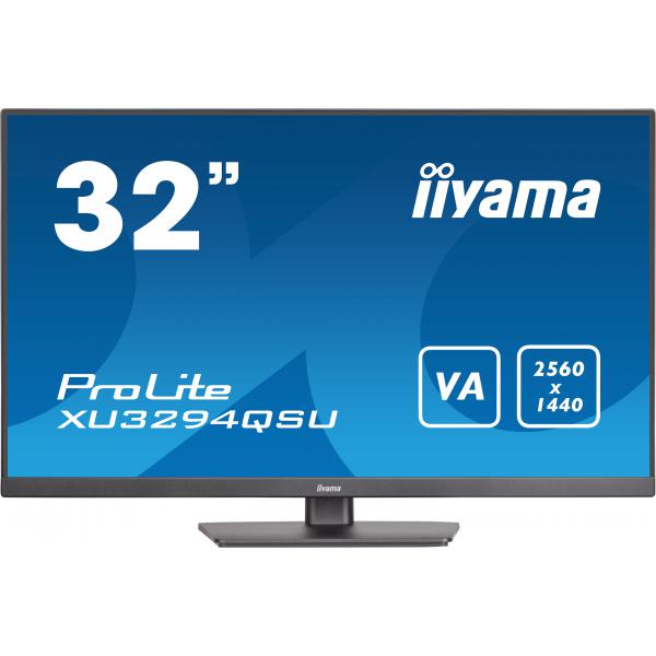 iiyama ProLite XU3294QSU-B1 Monitor PC 80 cm [31.5] 2560 x 1440 Pixel Wide Quad HD LCD Nero (32 XU3294QSU-B1 Monitor - 32 Black LED Monitor WQHD [2560x1440] Speakers DisplayPort\sand HDMI)