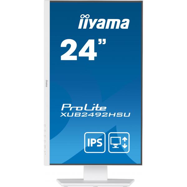 Iiyama ProLite XUB2492HSU-W5 LED display 61 cm [24] 1920 x 1080 Pixel Full HD Bianco (iiyama ProLite XUB2492HSU-W5 LED display 61 cm [24'] 1920 x 1080 pixels Full HD White)Iiyama4948570121236XUB2492HSU-W5