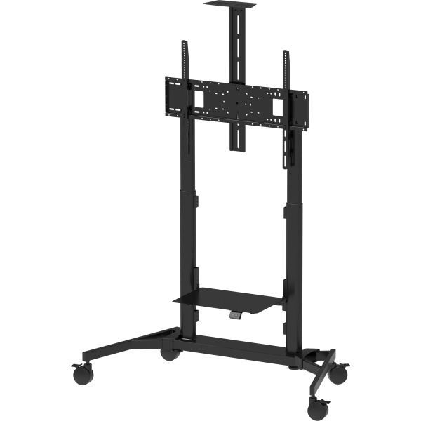 Vision VFM-F25M Supporto TV a parete 2,54 m [100] Nero (Vision VFM-F25M - Carrello - regolabile in altezza - per pannello piatto - motorizzato - acciaio - nero opaco - dimensione schermo: 47-100)