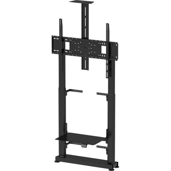 Vision VFM-F25M Supporto TV a parete 2,54 m [100] Nero (Vision VFM-F25M - Carrello - regolabile in altezza - per pannello piatto - motorizzato - acciaio - nero opaco - dimensione schermo: 47-100)