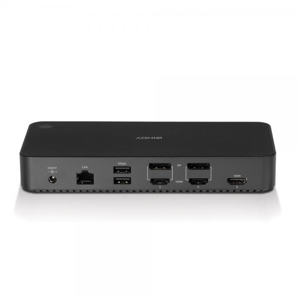 Lindy DST-Pro Universal Docking USB 3.2 Gen 2 [3.1 Gen 2] Type-C Nero (USB TYPE C & A HYBRID LAPTOP DOCKIN)