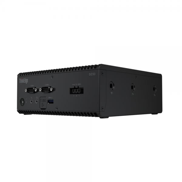 Lenovo ThinkEdge SE50 Intel Core i5 i5-8365UE 16 GB DDR4-SDRAM 512 GB SSD Windows 10 IoT Enterprise Mini PC Nero (TE SE50 I5-8365UE 16GB - 512GB SSD W10 IOT) - Versione Tedesca