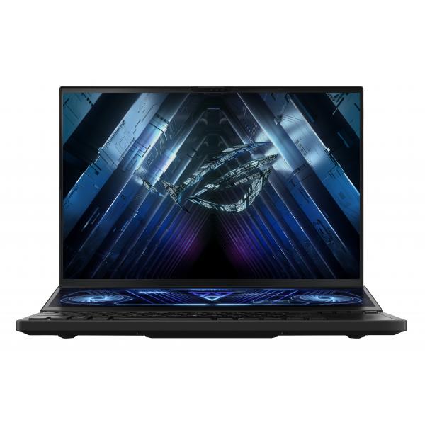 ASUS ROG Zephyrus Duo 16 GX650PY-NM062W Computer portatile 40,6 cm [16] WQXGA AMD Ryzen 9 7945HX 16 GB DDR5-SDRAM 2 TB SSD NVIDIA GeForce RTX 4090 Wi-Fi 6E [802.11ax] Windows 11 Home Nero (ROG Zephyrus Duo 16 GX650PY-NM062W 16.0 WQXGA WV,1100NITS[HDR...