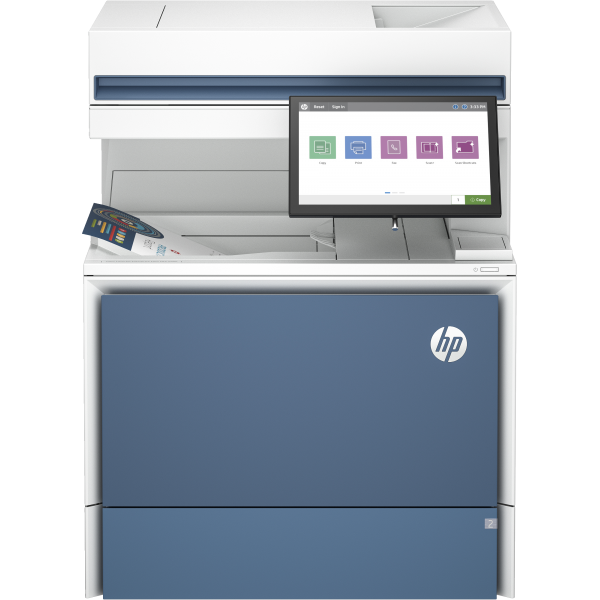 HP Color LaserJet Enterprise Flow Stampante multifunzione Enterprise Color LaserJet Flow 6800zf, Stampa, copia, scansione, fax, Flow; touchscreen; Cucitura; Cartuccia TerraJet (HP COLOUR LASER ENT 6800ZF MFP)