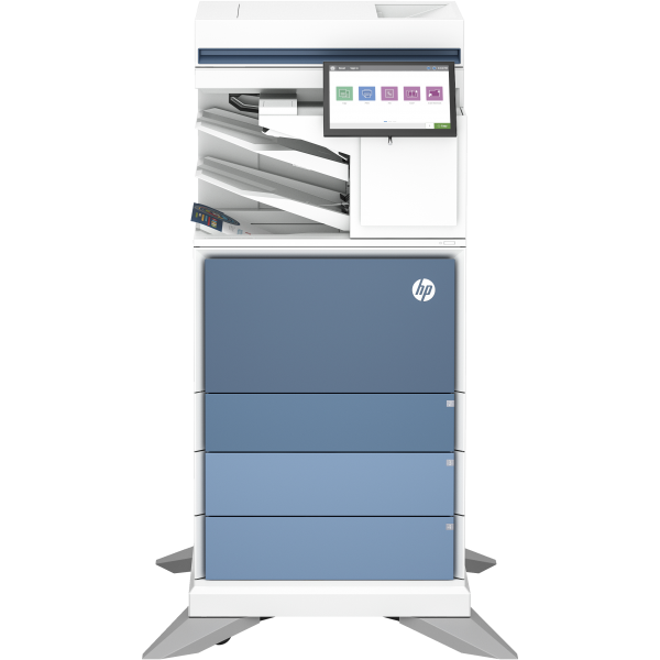 HP LaserJet Stampante multifunzione Enterprise Color Flow 6800zfsw, Stampa, copia, scansione, fax, Flow; touchscreen; Cucitura; Cartuccia TerraJet (HP COLOUR LASER ENT 6800ZFSW MFP)Hp01960685878336QN37A#B19