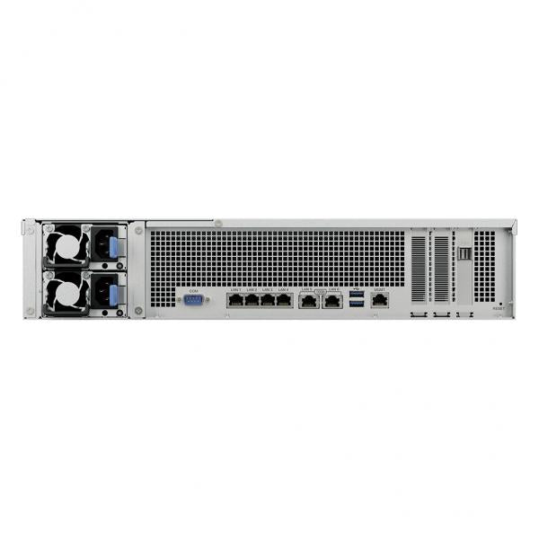 Synology SA SA3410 NAS Armadio [2U] Collegamento ethernet LAN Nero, Grigio D-1541 (Synology SA3410 11.52TB [Synology SAT5200] 12 bay NAS - Intel Xeon D-1541 ; 8-core [16 thread] 2.1 GHz [boost up to 2.7 GHz]; 16GB ECC RDIMM; 5x 1GbE [including1 x man...