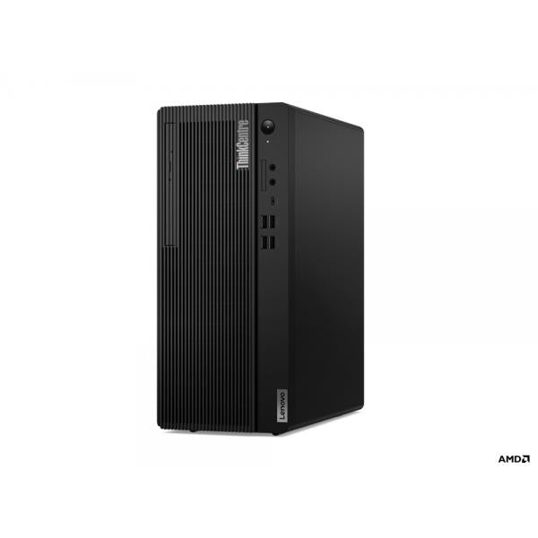 Lenovo ThinkCentre M75t AMD Ryzen 5 5600G 16 GB DDR4-SDRAM 512 GB SSD Windows 11 Pro Tower PC Nero (TC M75T G2 R5 5600G 16GB - 512GB SSD W11P) - Versione Tedesca