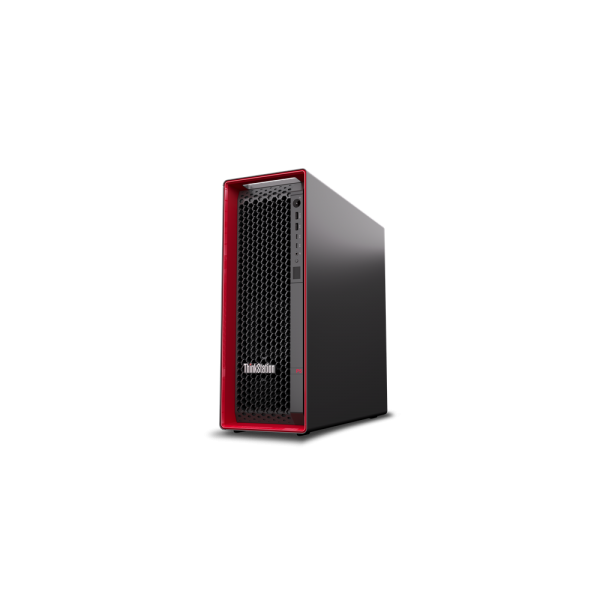 Lenovo ThinkStation P5 Tower Intel Xeon W w3-2435 32 GB DDR5-SDRAM 1 TB SSD Windows 11 Pro for Workstations Stazione di lavoro Nero, Rosso (TS P5 TWR W3-2435 32GB - 1TB SSD W11PHE) - Versione Tedesca