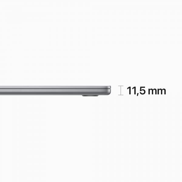 MACBOOK AIR 15IN M2 8C CPU 10C GPU 512GB SPACE GREY