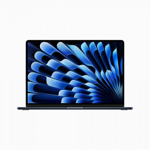 Apple MacBook Air Computer portatile 38,9 cm [15.3] Apple M M2 8 GB 256 GB SSD Wi-Fi 6 [802.11ax] macOS Ventura Blu marino (MACBOOK AIR 15 M2 8C/10C/16C - 8GB RAM 256GB SSD - MIDNIGHT) - Versione Tedesca