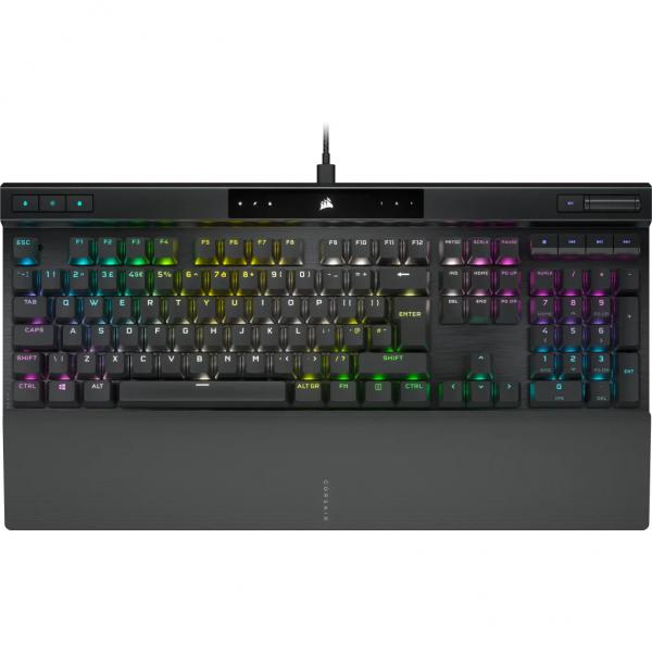 Corsair K70 RGB PRO tastiera USB QWERTY Inglese UK Blackberry (Corsair K70 RGB PRO Mechanical Gaming Keyboard USB Cherry MX Red Per-Key RGB AXON Hyper-Processing Aluminium Frame) - Versione UK