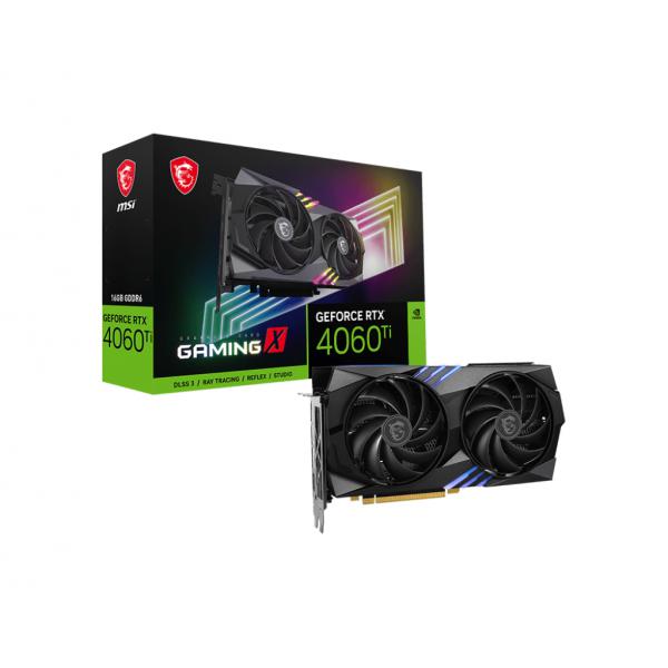 MSI GeForce RTX 4060 Ti Gaming X 16G, 16GB GDDR6, DLSS 3