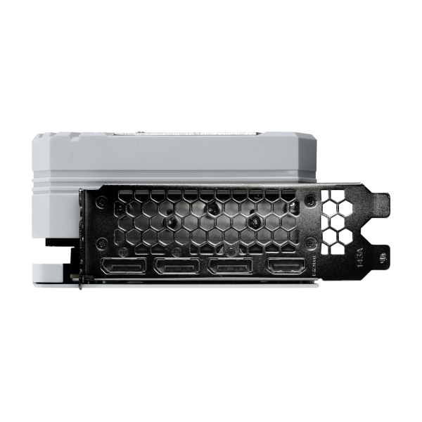 Palit NED407TV19K9-1043W scheda video NVIDIA GeForce RTX 4070 Ti 12 GB GDDR6X (Palit RTX4070 Ti GamingPro OC PCIe4 12GB DDR6X HDMI 3 DP 2670MHz Clock RGB Lighting Overclocked White)