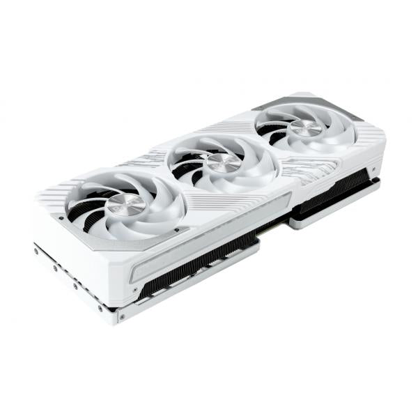 Palit NED407TV19K9-1043W scheda video NVIDIA GeForce RTX 4070 Ti 12 GB GDDR6X (Palit RTX4070 Ti GamingPro OC PCIe4 12GB DDR6X HDMI 3 DP 2670MHz Clock RGB Lighting Overclocked White)