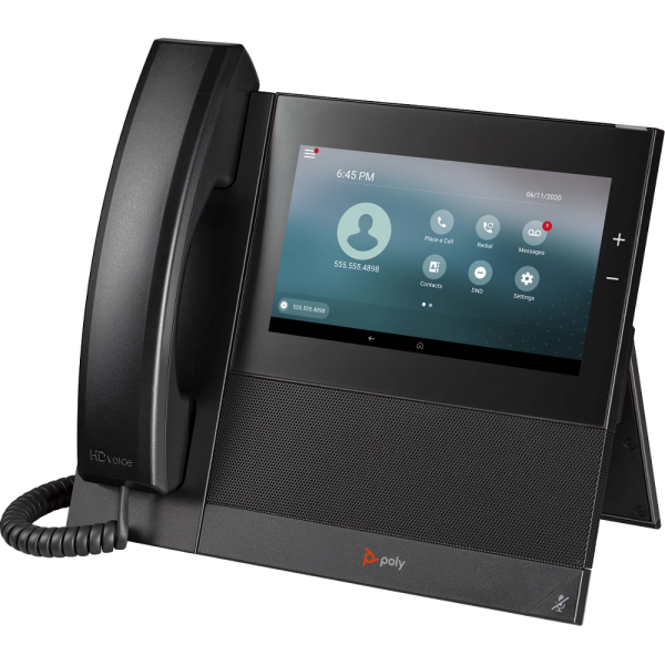 POLY CCX 600 telefono IP Nero LCD Wi-Fi (POLY CCX 600 BMP MS POE-E - )