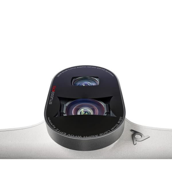 POLY Studio E70 20 MP Bianco 3840 x 2160 Pixel (STUDIO E70 AUTO TRACK 4K USB - CAM+DUAL LENS MULTI-MICR. ARRAY)