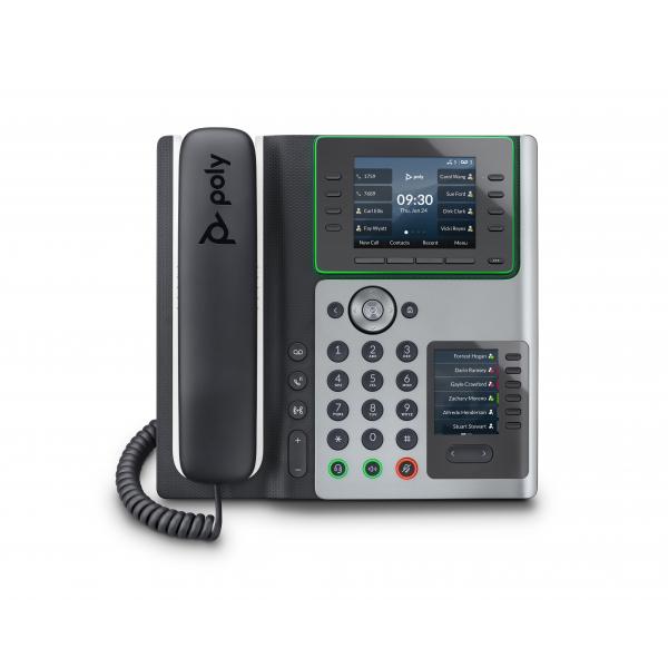 POLY EDGE E450 IP PHONE AND POE-ENABLED