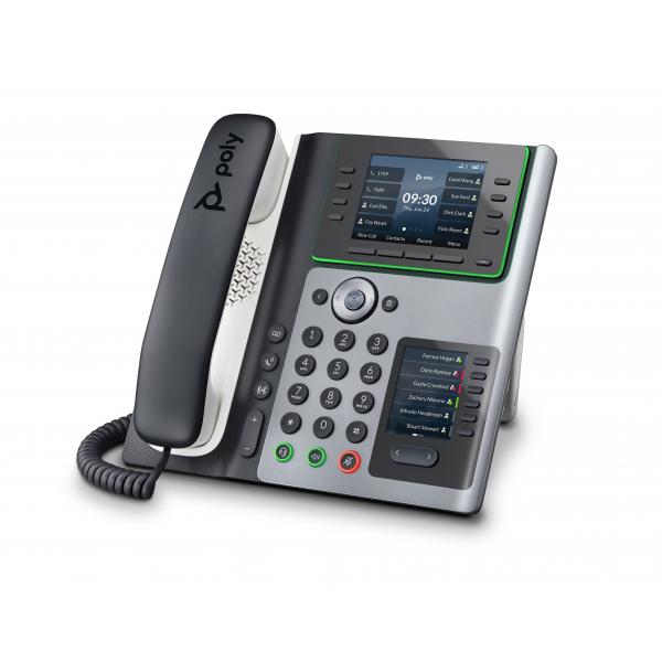 POLY EDGE E450 IP PHONE AND POE-ENABLED