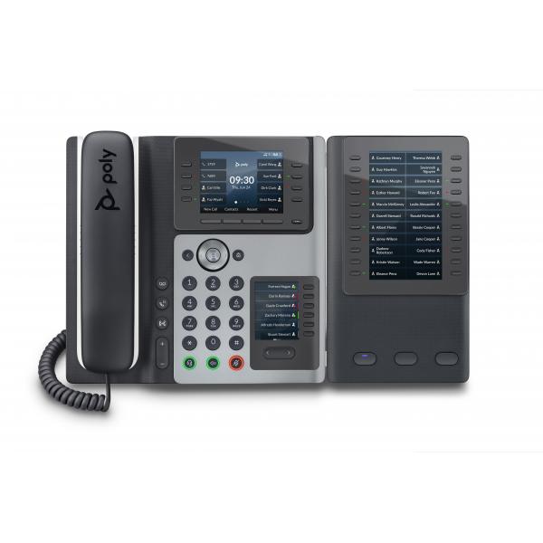 POLY EDGE E450 IP PHONE AND POE-ENABLED