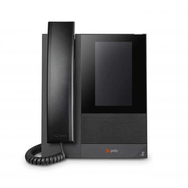 POLY CCX 400 telefono IP Nero 24 linee LCD (CCX 400 BUSINESS MEDIA PHONE - POE NO PSU)