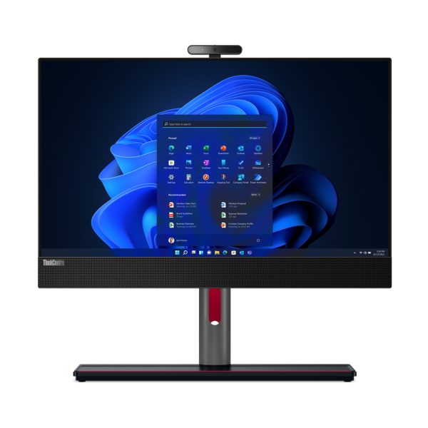 Lenovo ThinkCentre M90a Intel Core i5 i5-12500 60,5 cm [23.8] 1920 x 1080 Pixel 16 GB DDR4-SDRAM 256 GB SSD PC All-in-one Windows 11 Pro Wi-Fi 6E [802.11ax] Nero (TC M90A G3 I5-12500VPRO 16GB - 256GB SSD 23.8 FHD NT W11P) - Versione Tedesca