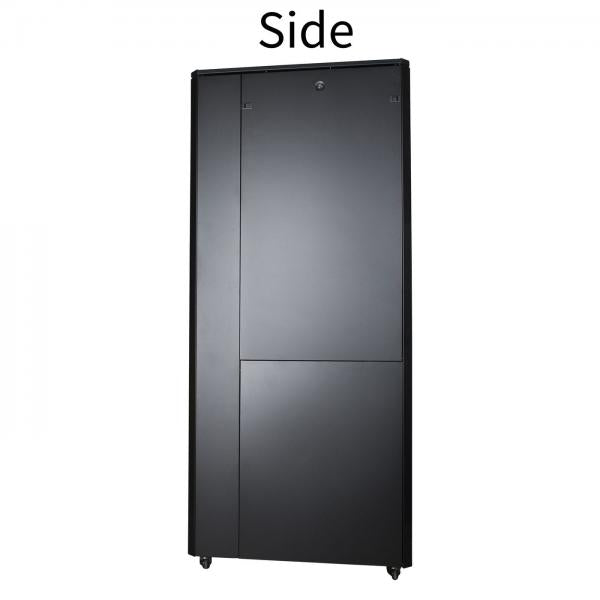 LOGON RSL46U81BL rack 46U Rack indipendenti Nero (19'' 46U Rack Cabinet 800 x - 1000 x 2231mm Server Line - - Black - Warranty: 60M)