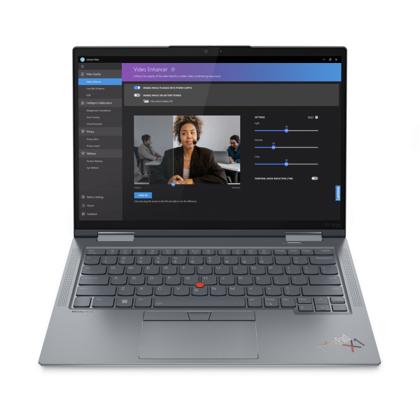 Lenovo ThinkPad X1 Yoga Ibrido [2 in 1] 35,6 cm [14] Touch screen WUXGA Intel Core i7 i7-1355U 32 GB LPDDR5-SDRAM 512 GB SSD Wi-Fi 6E [802.11ax] Windows 11 Pro Grigio (Lenovo ThinkPad X1 Yoga G8 touch I7-1355U 32GB/512GB 14 W11P 3YR PREM) - Versione UK