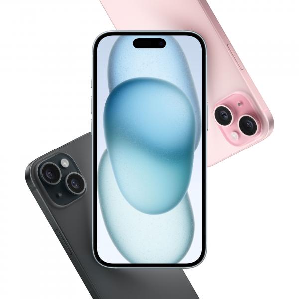 Apple iPhone 15 Plus 512GB Rosa (Apple iPhone 15 Plus - 5G smartphone - dual SIM /Memoria Interna 512 GB - display OLED - 6.7 - 2796 x 1290 pixels - 2x fotocamere posteriori 48 MP, 12 MP - front camera 12 MP - rosa)