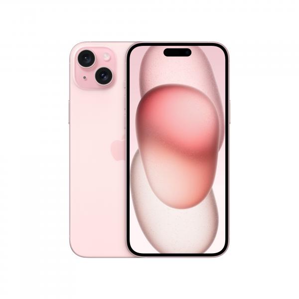 Apple iPhone 15 Plus 512GB Rosa (Apple iPhone 15 Plus - 5G smartphone - dual SIM /Memoria Interna 512 GB - display OLED - 6.7 - 2796 x 1290 pixels - 2x fotocamere posteriori 48 MP, 12 MP - front camera 12 MP - rosa)