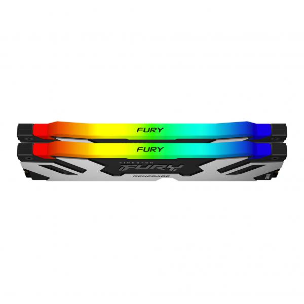 Kingston Technology FURY 48GB 6400MT/s DDR5 CL32 DIMM [Kit da 2] Renegade RGB XMP (KFR 48GB DDR5 6400 DIMM RGB K2)