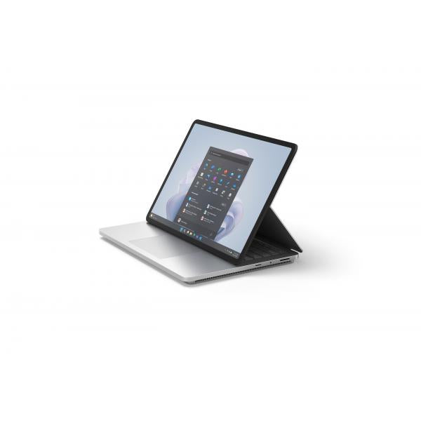Microsoft Surface Laptop Studio 2 Ibrido [2 in 1] 36,6 cm [14.4] Touch screen Intel Core i7 i7-13800H 64 GB LPDDR5x-SDRAM 2 TB SSD NVIDIA RTX 2000 Ada Wi-Fi 6E [802.11ax] Windows 11 Pro Platino (SURFACE LAPTOP STUDIO 2 I7/64/2 - W11 PLATINUM RTX A200...