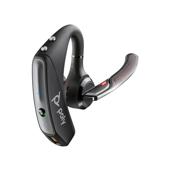 POLY 8R710AA Auricolare Wireless In-ear Ufficio Bluetooth Nero (VOYAGER 5200 OFFICE 2-WAY BASE - USB-A CABLE EMEA)