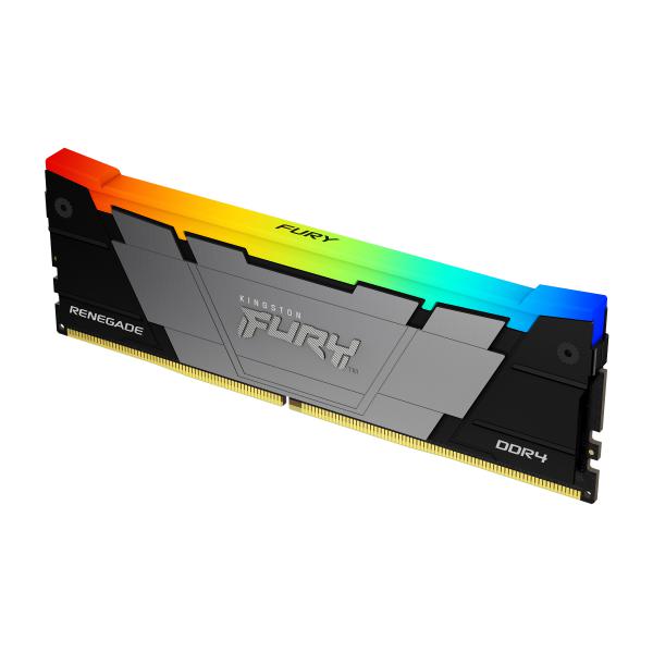 Kingston Technology FURY 256GB 3200MT/s DDR4 CL16 DIMM [Kit da 8] Renegade RGB (KFR 256G DDR4 3200 DIMM RGB K8)