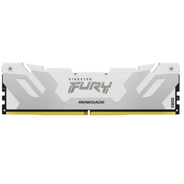 Kingston Technology FURY 32GB 7600MT/s DDR5 CL38 DIMM [Kit da 2] Renegade White XMP (KFR 32GB DDR5 7600 DIMM K2 Wht)