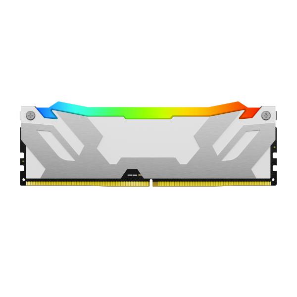 Kingston Technology FURY 64GB 6400MT/s DDR5 CL32 DIMM [Kit da 2] Renegade RGB White XMP (KFR 64GB DDR5 6400 DIMM K2 RGB)