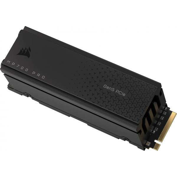 Corsair MP700 PRO M.2 1 TB PCI Express 5.0 3D TLC NAND NVMe (Corsair 1TB MP700 PRO Gen5 M.2 NVMe SSD w/ Air Cooler M.2 2280 PCIe 5.0 R/W 11.7K/9.6K MB/s 1.4M/1.5M IOPS)