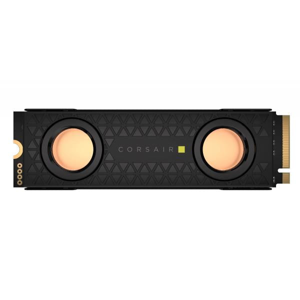 Corsair MP700 PRO Hydro X M.2 2 TB PCI Express 5.0 3D TLC NAND NVMe (Corsair 2TB MP700 PRO Hydro X Gen5 M.2 NVMe SSD w/ Water-Cooled Block M.2 2280 PCIe 5.0 R/W 12.4K/11.8K MB/s 1.5M/1.6M IOPS)