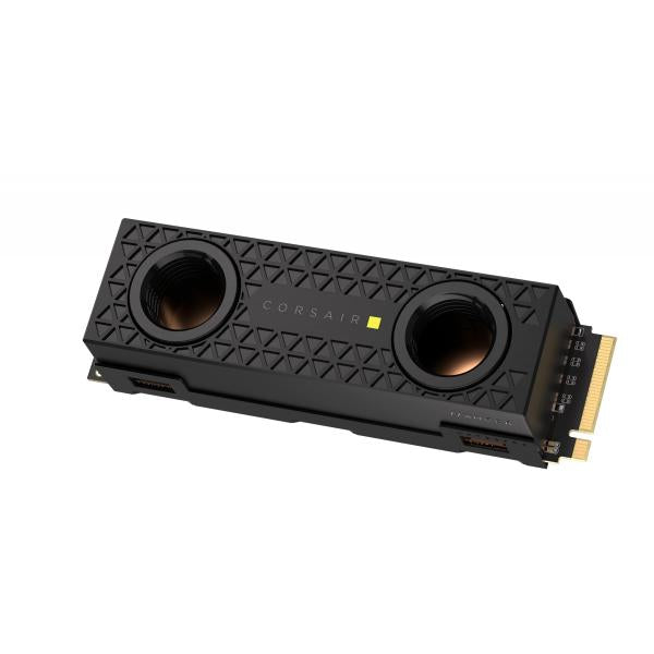 Corsair MP700 PRO Hydro X M.2 2 TB PCI Express 5.0 3D TLC NAND NVMe (Corsair 2TB MP700 PRO Hydro X Gen5 M.2 NVMe SSD w/ Water-Cooled Block M.2 2280 PCIe 5.0 R/W 12.4K/11.8K MB/s 1.5M/1.6M IOPS)